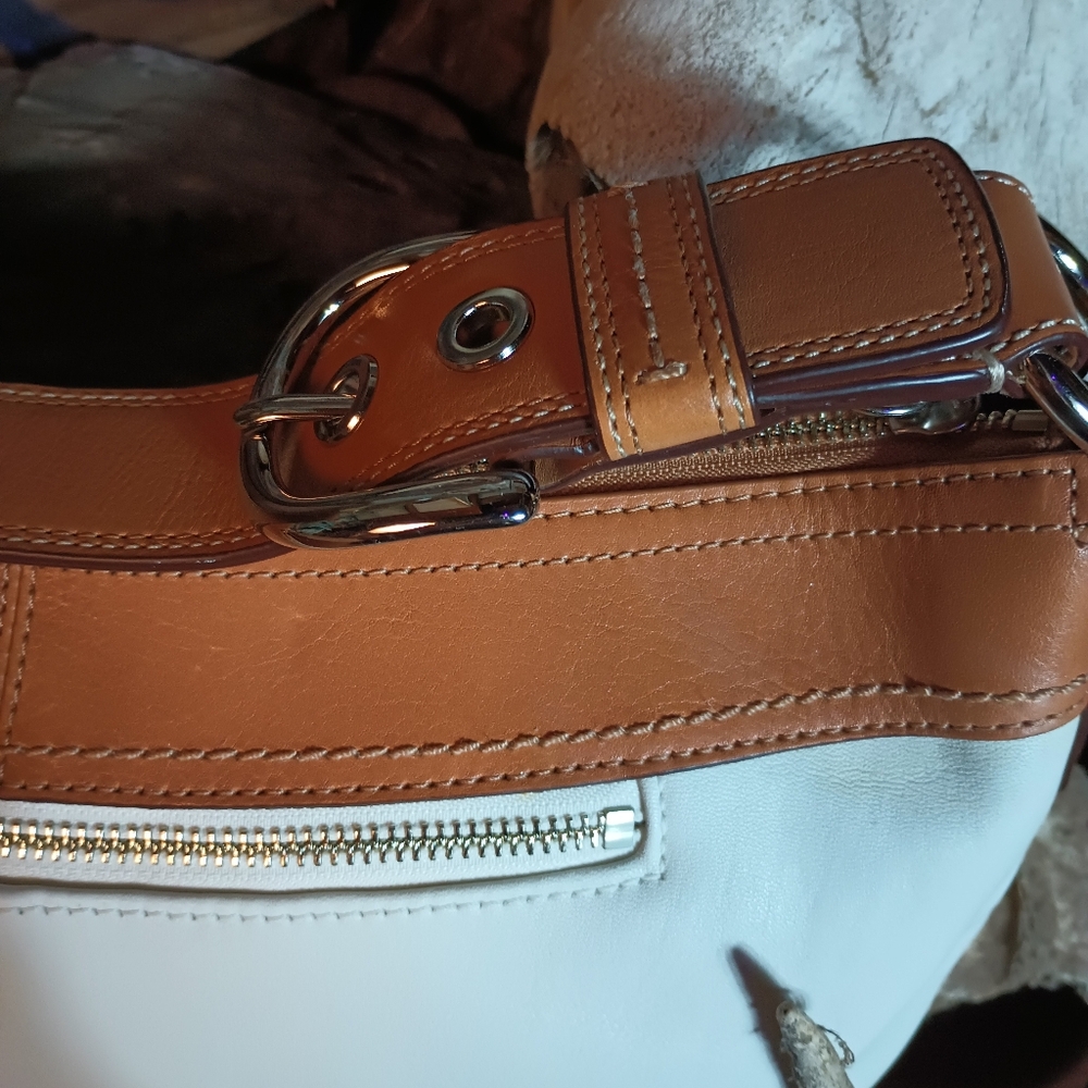 NWT large Coach pleated hobo bag #f13730 - Picture 5 of 7